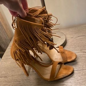 Schultz Suede Tassle Sandal